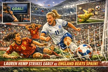 Lauren Hemp Secures England's Win Over Spain With Early Goal at Wembley